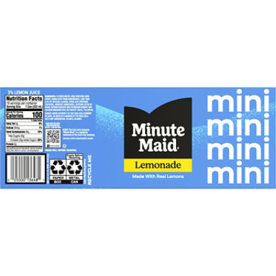 Minute Maid Lemonade 10-7.5fz - 10-7.5 FZ - Image 5