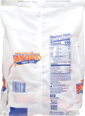 Payday Peanut Caramel Snack Size Bar Stand Up Bag - 33 OZ - Image 5