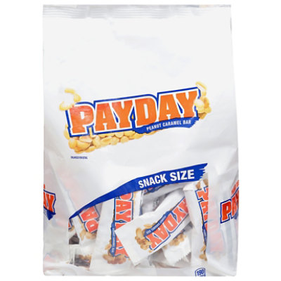 Payday Peanut Caramel Snack Size Bar Stand Up Bag - 33 OZ - Image 1