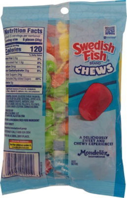SWEDISH FISH Chews Soft & Chewy Candy - 5.12 Oz - Image 6