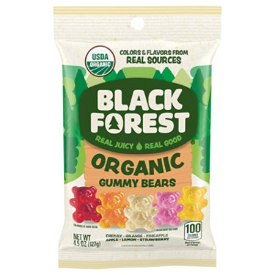 Black Forest Organic Gummy Bears - 4.5 Oz - Image 1