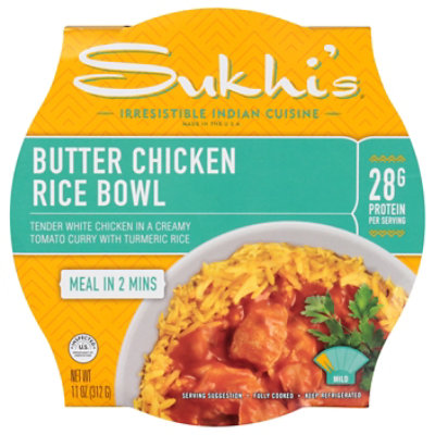 Sukhis Butter Chicken Rice Bowl - 11 OZ - Image 1