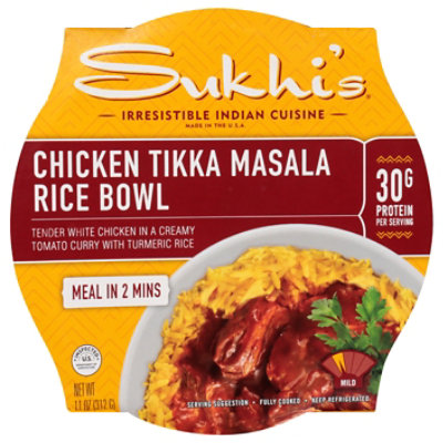 Sukhis Chicken Tikka Masala Rice Bowl - 11 OZ - Image 1