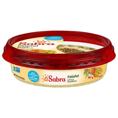 Sabra Falafel Style Hummus - 8 OZ - Image 1