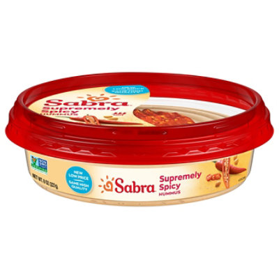 Sabra Supremely Spicy Hummus - 8 OZ - Image 1