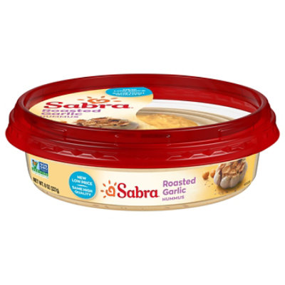 Sabra Fresh Roasted Garlic Hummus - 8 OZ - Image 1
