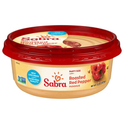 Sabra Roasted Red Pepper Hummus - 15 OZ - Image 1
