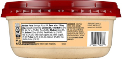 Sabra Roasted Pine Nuts Hummus - 15 OZ - Image 5