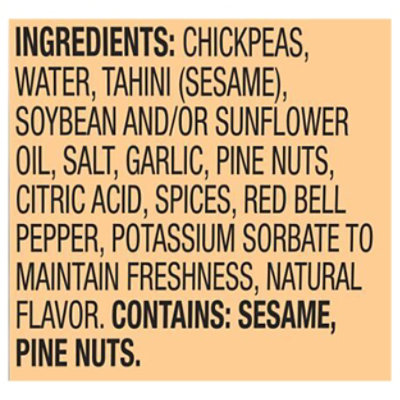 Sabra Roasted Pine Nuts Hummus - 15 OZ - Image 4