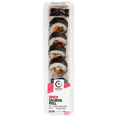 Bento Sushi Spicy Salmon Roll 5ct Box - 4.2 OZ - Image 1