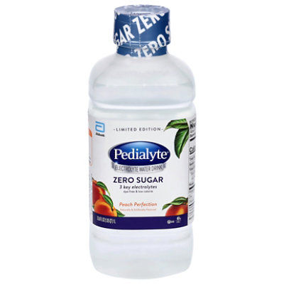 Pedialyte Adult Zero Sugar Peach 1l Bottle - 1 LITER - Image 2