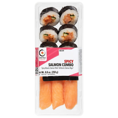 Bento Sushi Spicy Salmon Combo Box - 8.8 OZ - Image 2