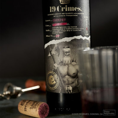 19 Crimes Severed Red Wine - 750 ML - Image 5