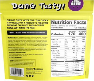 Tofurky Chickn Thai Basil 7oz - 7 OZ - Image 5