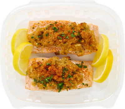 Maryland Crab Cake Stuffed Salmon - EA - Image 1