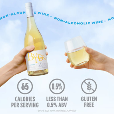 Butter Zero Chardonnay Na Wine - 750 ML - Image 3