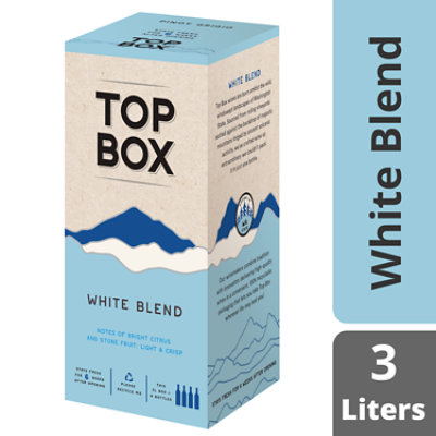 Top Box White Blend Wine - 3 LT - Image 1