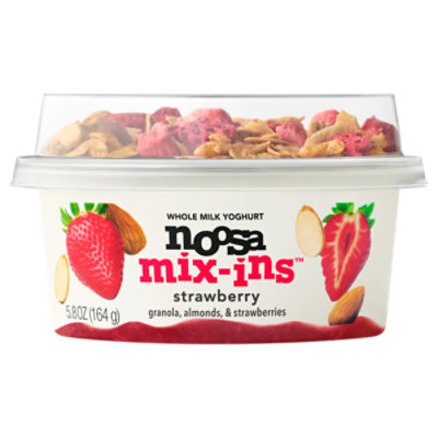 Noosa Strawberry Mix-ins Yoghurt 5.8 Oz - 5.8 OZ - Image 1