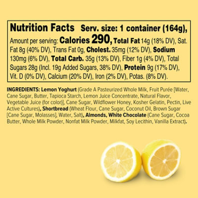 Noosa Lemon Mix-ins Yoghurt, 5.8 Oz - 5.8 OZ - Image 3