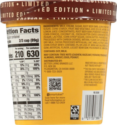 Signature Select Root Beer Float Ice Cream 1 Pt - PT - Image 5