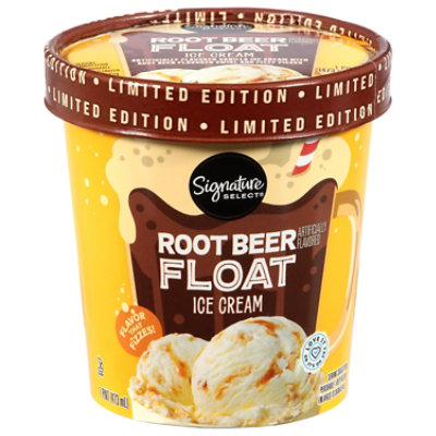 Signature Select Root Beer Float Ice Cream 1 Pt - PT - Image 1