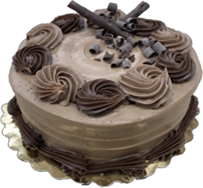 Chocolate Bettercreme Brownie Cake 5 Inch 1 Layer - EA - Image 1