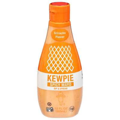 Kewpie Mayonnaise Spicy Siracha - 12 FZ - Image 1