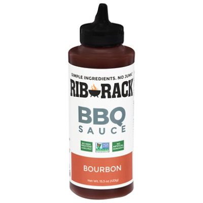 Rib Rack Bbq Sauce Bourbon - 15.3 OZ - Image 2