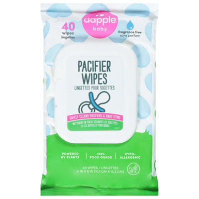 Dapple Pacifier Wipes Fragrance Free 40ct - 40 CT - Image 3