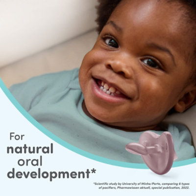 Nuk Comfy Orthodontic Pacifiers 0-6 Months 3pk - 3 CT - Image 2
