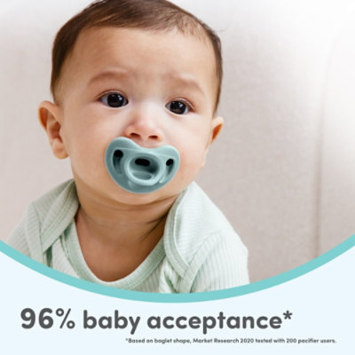 Nuk Comfy Orthodontic Pacifiers 0-6 Months 3pk - 3 CT - Image 4