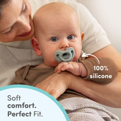 Nuk Comfy Orthodontic Pacifiers 0-6 Months 3pk - 3 CT - Image 3