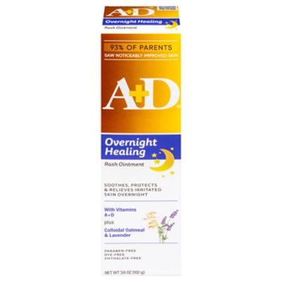 A Plus Ad Overnight Healing Rash Ointment 3.6 Oz - 3.6 OZ - Image 1