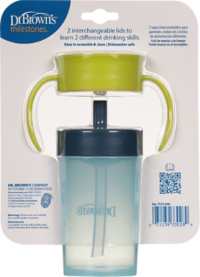 10oz/300ml Straw To 360 Cup Set, Blue Green,1-pack - EA - Image 3