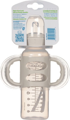 8 Oz Bottle Sippy/spout Rm Grey Hdl - EA - Image 3