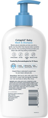 Cetaphil Baby Wash And Shampoo 13.5 Oz - 13.5 FZ - Image 4