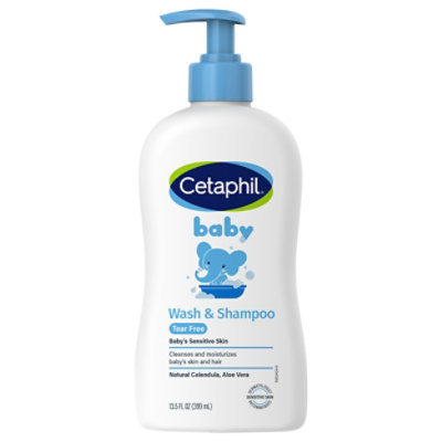 Cetaphil Baby Wash And Shampoo 13.5 Oz - 13.5 FZ - Image 1