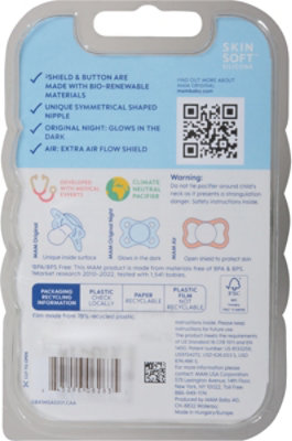 Mam Variety Pack Pacifier 16 Months - 3 CT - Image 3