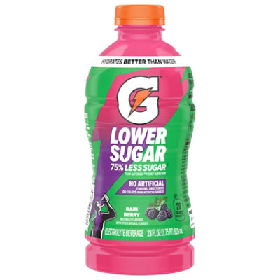 Gatorade Lower Sugar Thirst Quencher Sport Drink Rain Berry - 28 Fl. Oz. - Image 2