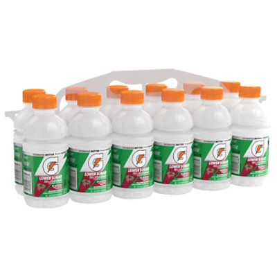 Gatorade Lower Sugar Thirst Quencher Sport Drink Glacier Cherry -  12-12 Fl. Oz. - Image 2
