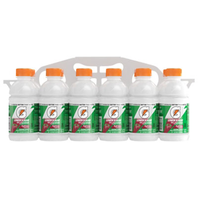 Gatorade Lower Sugar Thirst Quencher Sport Drink Glacier Cherry -  12-12 Fl. Oz. - Image 1