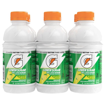 Gatorade Lower Sugar Thirst Quencher Sport Drink Lemonade - 6-12 Fl. Oz. - Image 2