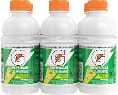 Gatorade Lower Sugar Thirst Quencher Sport Drink Lemonade - 6-12 Fl. Oz. - Image 1