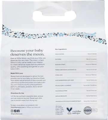 Millie Moon Sensitive Wipes - 3-72 CT - Image 6