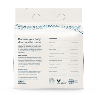 Millie Moon Sensitive Wipes - 3-72 CT - Image 5