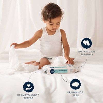Millie Moon Sensitive Wipes - 3-72 CT - Image 3