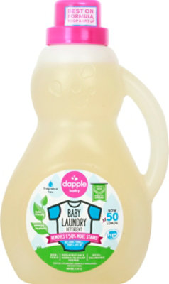 Dapple Baby 3x Laundry Detergent Fragrance-free, 50 Oz - 50 FZ - Image 2