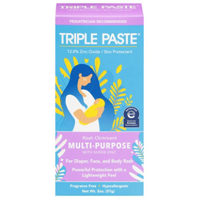 Triple Paste Multi-purpose Sheer Ointment, 2oz - 2 OZ - Image 2