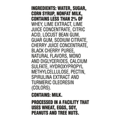 Kemps Sherbet Fat Free Cherry Limeade 54 Fz - 54 FZ - Image 4