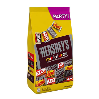 Hershey's Miniatures Assorted Chocolate Candy Party Pack - 30 Oz - Image 1